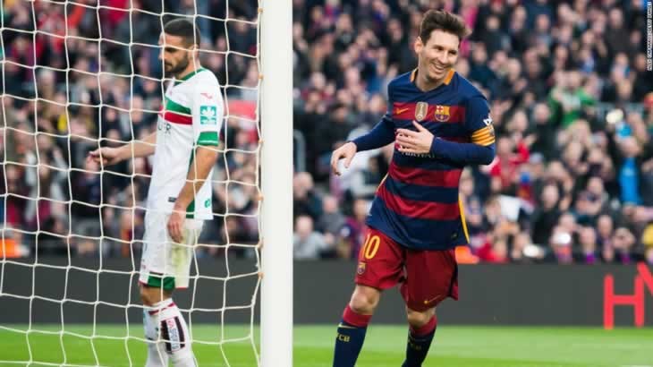 Once goles en cinco años