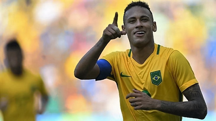Neymar va por el oro