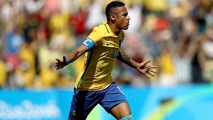 Neymar se aseguró una medalla
