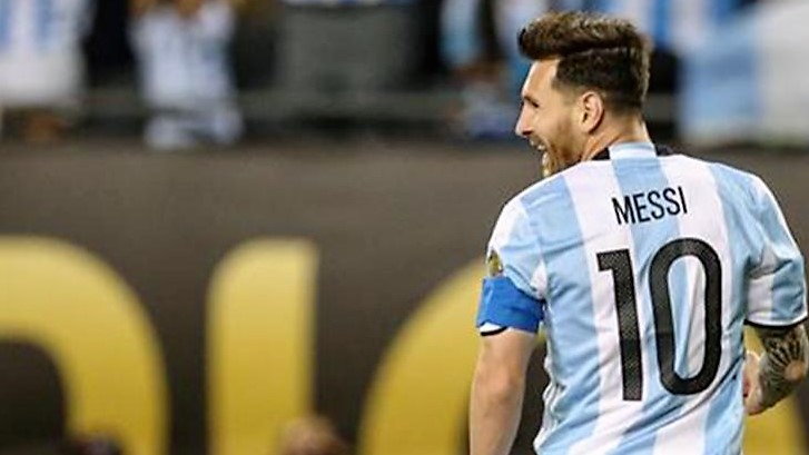 Messi blaugrana y de selección