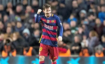 Messi llega a los 350 partidos en la Liga