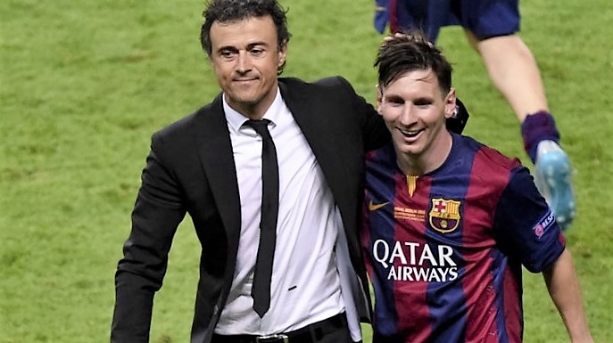 Messi busca los cien goles con Luis Enrique