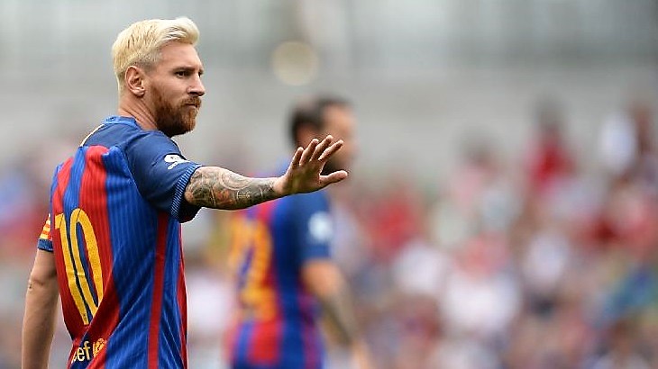 La idea es rodear bien a Messi