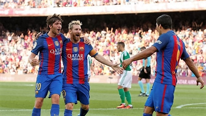 El uno por uno de Barca vs Betis