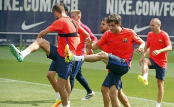 Luis Enrique quedó satisfecho y les dio dia libre
