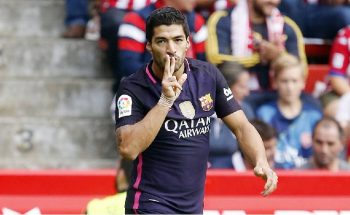 goleador del año es Luis Suárez