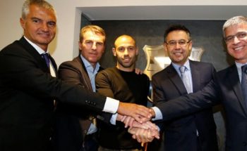 Mascherano firmó por última vez