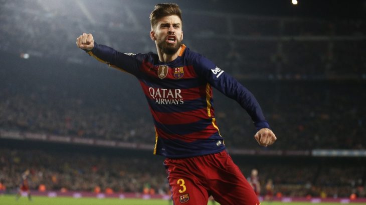 buen momento goleador de Piqué