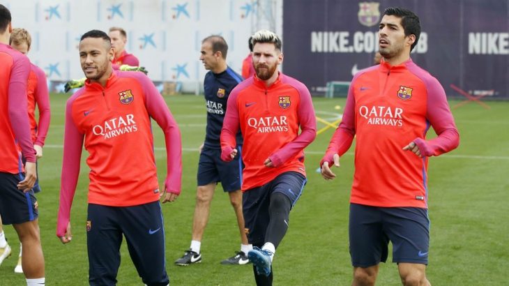 Barsa prepara el partido ante el Granada