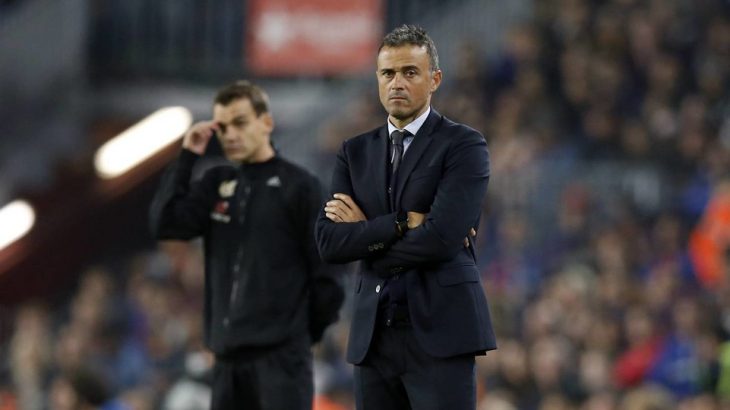 Para Luis Enrique el equipo controló el partido