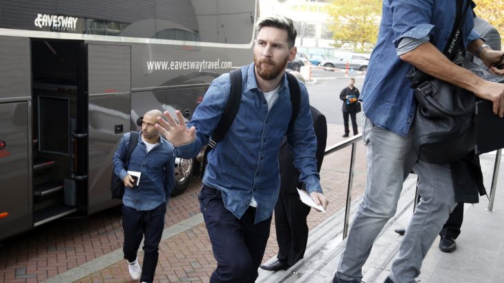Barsa ya esta en Manchester
