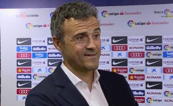Luis Enrique quedó conforme