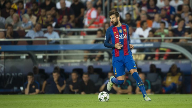 Piqué fue elegido el mejor jugador catalán