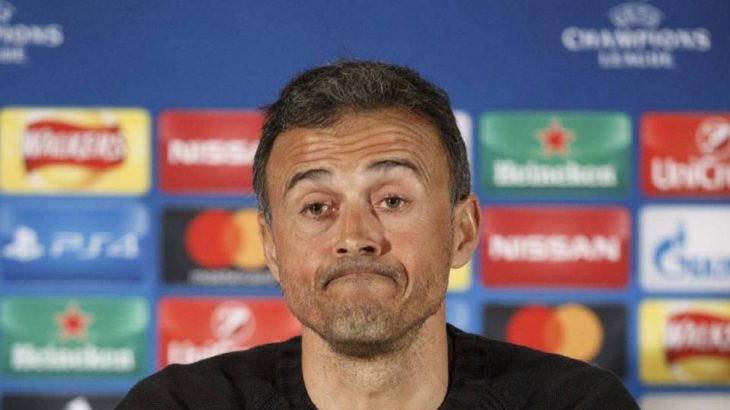 Luis Enrique felicitó al equipo por la clasificación