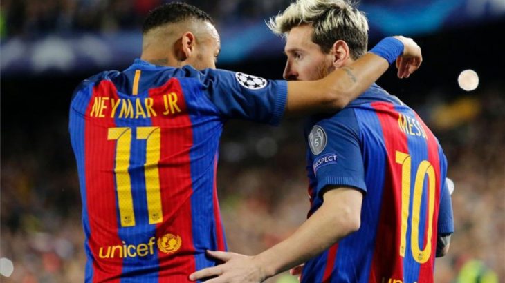 Messi y Neymar están nominados para el mejor gol