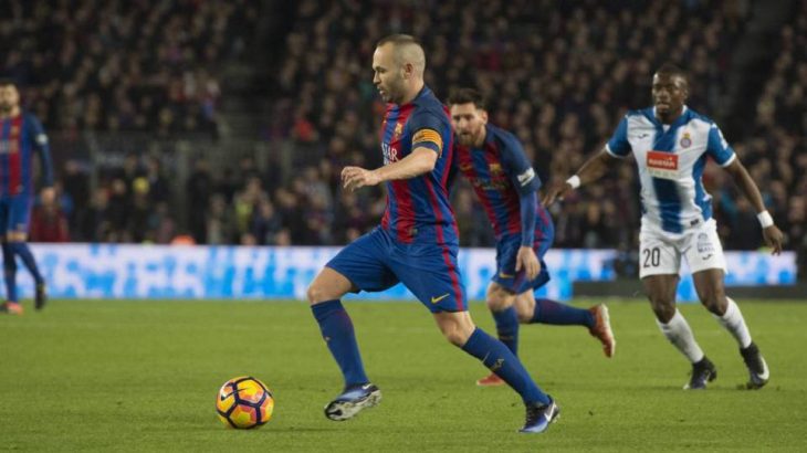 Iniesta sigue dando cátedra