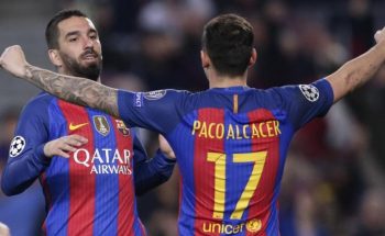 por fin Alcácer llegó al gol en el Barsa