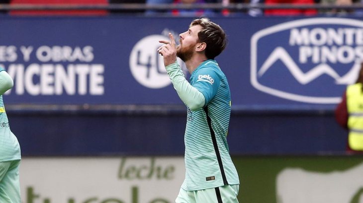 El Pichichi de la Liga es Messi