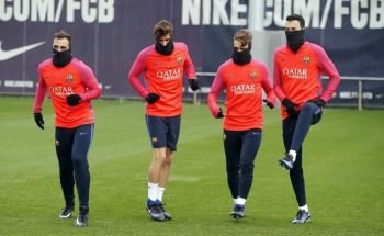 pensando en el último partido por Copa del Rey
