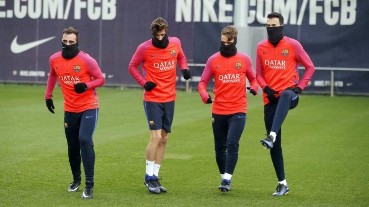 pensando en el último partido por Copa del Rey
