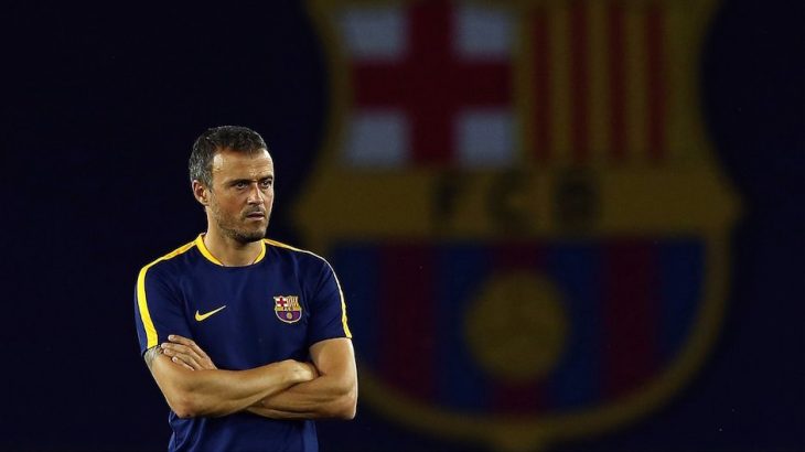 Luis Enrique valoró la goleada ante Las Palmas