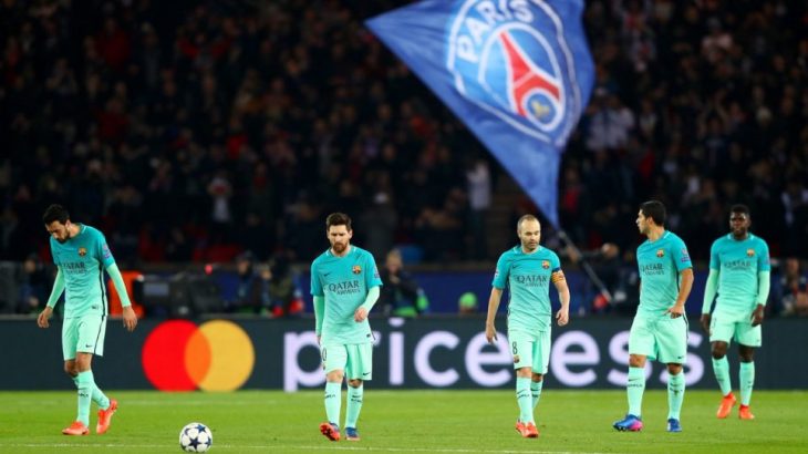 PSG goleó a un Barsa desconocido