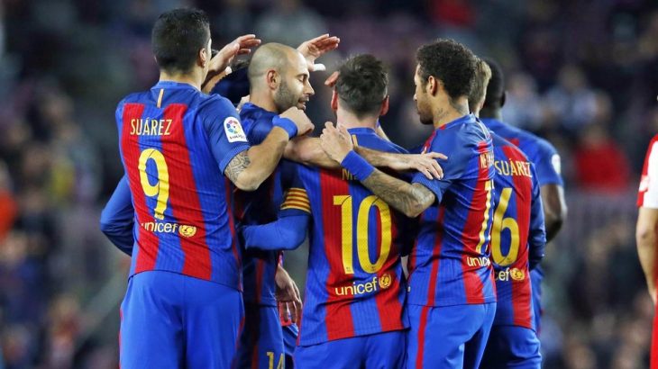 Barcelona volvió a ser y goleó
