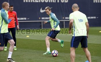 Mascherano y Rakitic ya se entrenan en el Barça