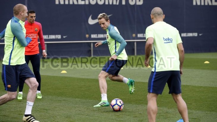 Mascherano y Rakitic ya se entrenan en el Barça