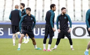 Entrenamiento en Turín