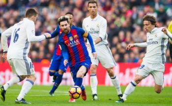 Messi ante el Madrid