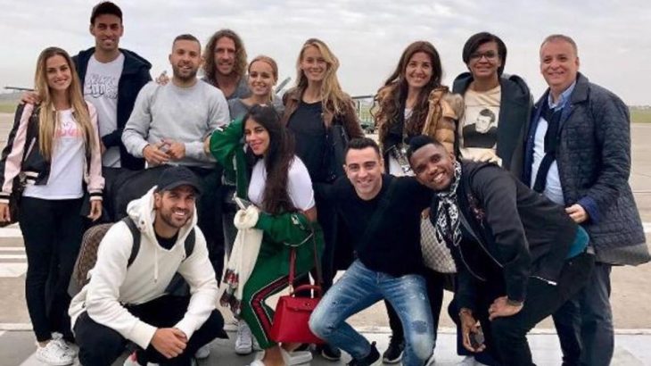 Los futbolistas invitados a la boda de Messi