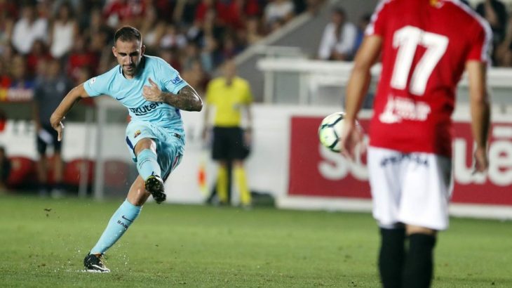 Casi sin titulares Barcelona empató ante Nàstic