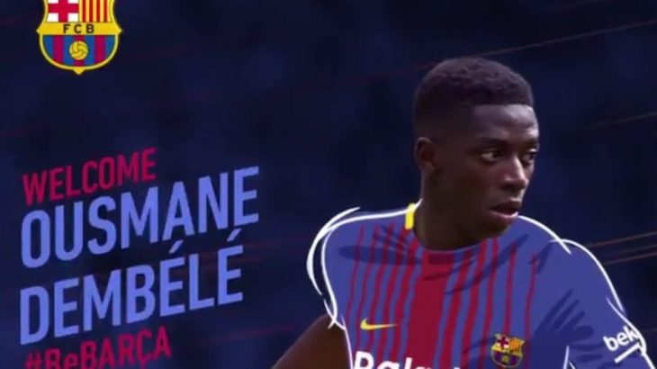 Dembélé, el fichaje más caro de la historia del Barcelona