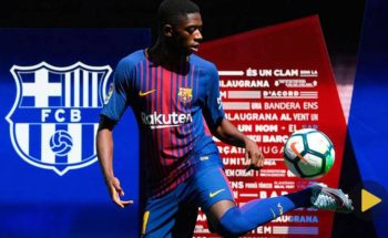 La presentación de Dembélé