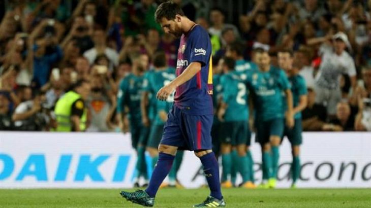Dura derrota del Barcelona en la ida de la Supercopa