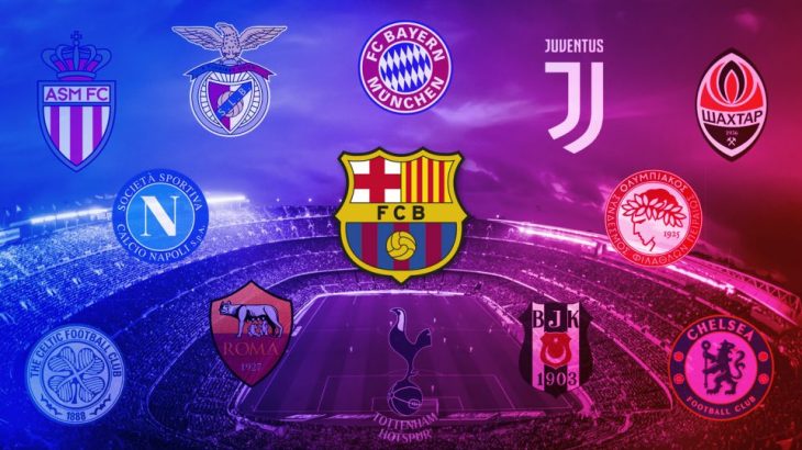 Rivales del Barcelona en la Champions 2017/18