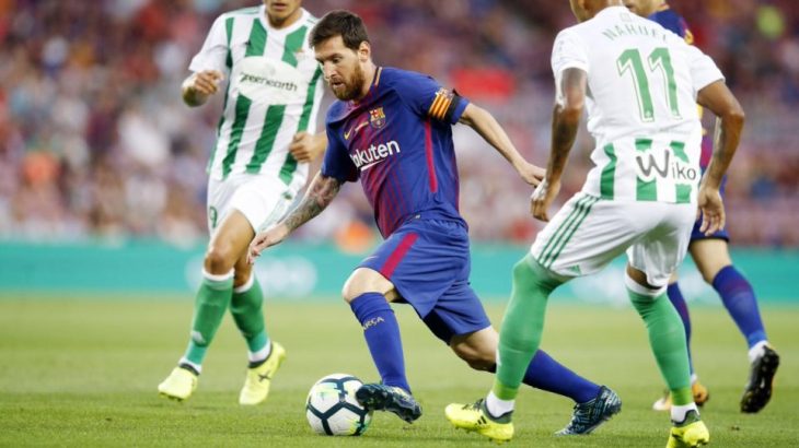 Barcelona empezó la Liga con victoria con Messi al mando